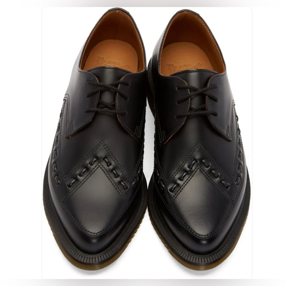 Dr. Martens Ally Black Smooth Oxford Sz. 8 - Picture 1 of 14